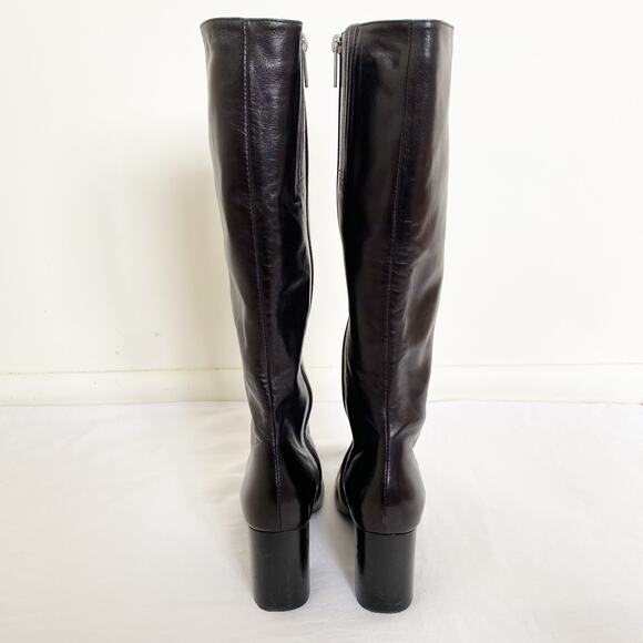 Taryn Rose Michaela Nappa Leather Boot Black Size 5.5 - Picture 5 of 8